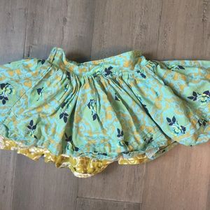 Right bank babies 2t reversible skirt